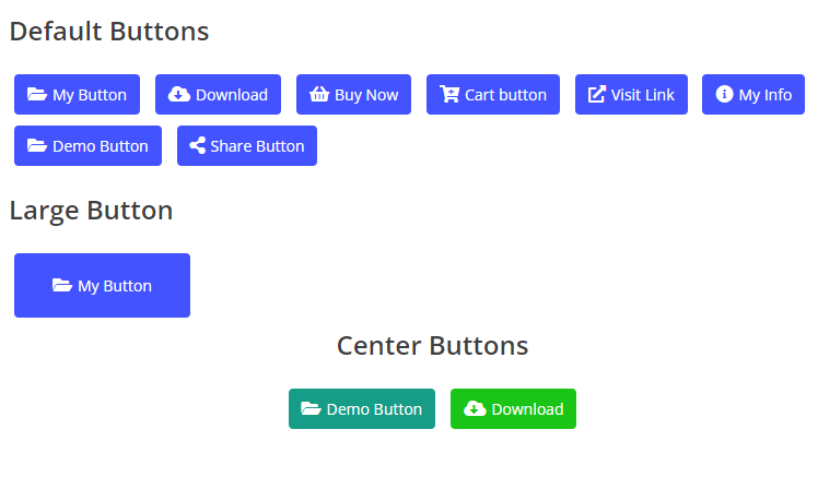 Piki Templates Shortcodes