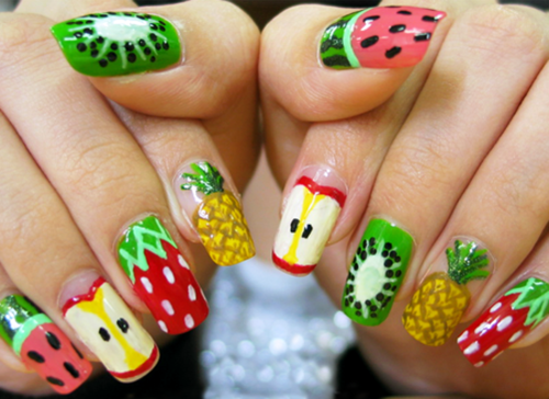 Fruit-inspired Fun Nail Art