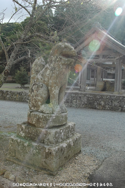 佐太神社 狛犬(左)