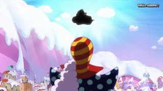 ワンピースアニメ WCI編 844話 | ONE PIECE ホールケーキアイランド編