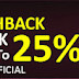 BONUS CASHBACK PAUSSLOT 25% SPORTSBOOK