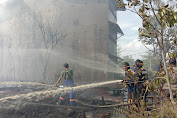    Kebakaran Lahan Gambut 2 Hari Ini, Sebabkan Rumah Warga dan Rumah Walet Terbakar