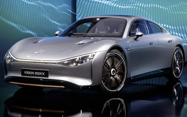 Mercedes Vision EQXX - elétrico com autonomia + 1000 km