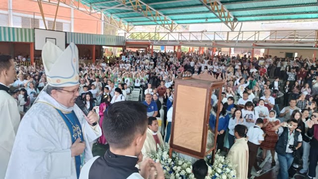 Pueblo católico de Mérida asistió a la Clausura de Peregrinación de la Inmaculada