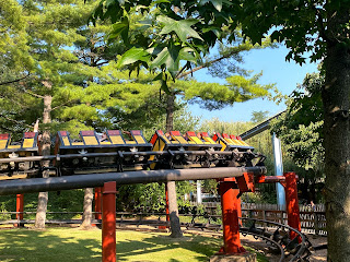 Trailblazer Roller Coaster Helix Hersheypark Amusement Park