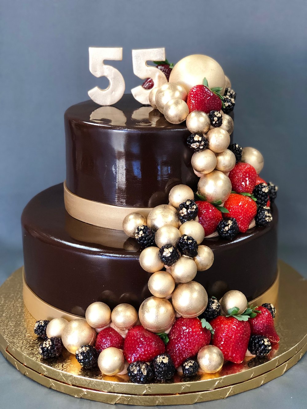 Birthday Cakes for 55 Year Olds