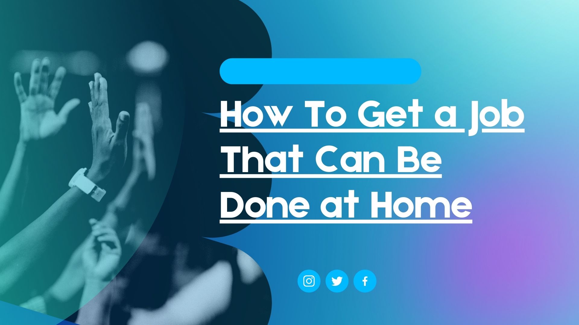 How To Get a Job That Can Be Done at Home