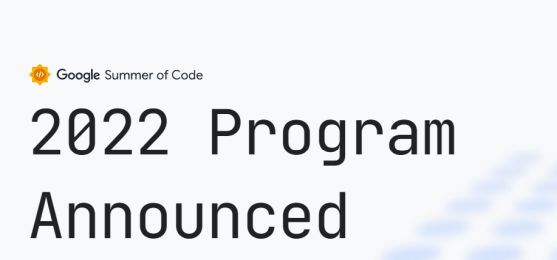 Google Summer of Code 2022