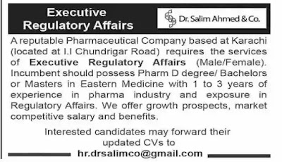 Pharmaceutical CompanyJob ,private ,management jobs,