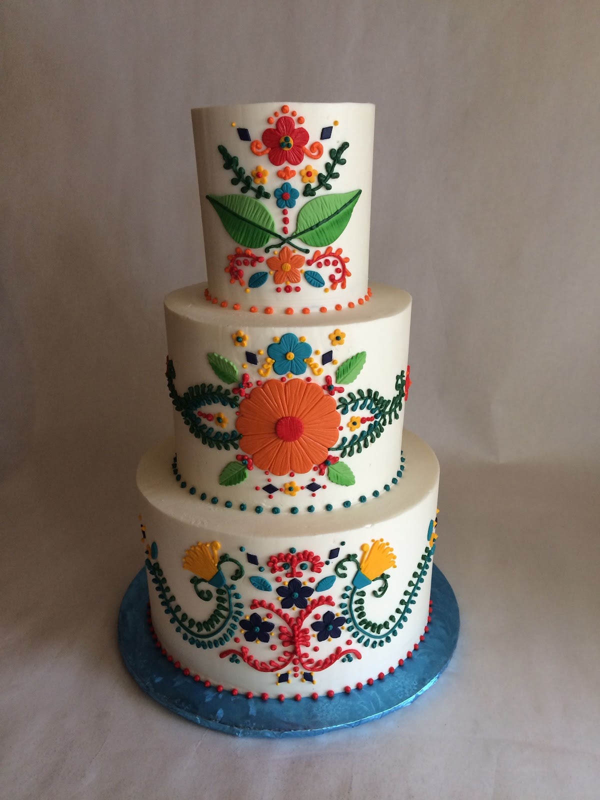 fiesta theme cake