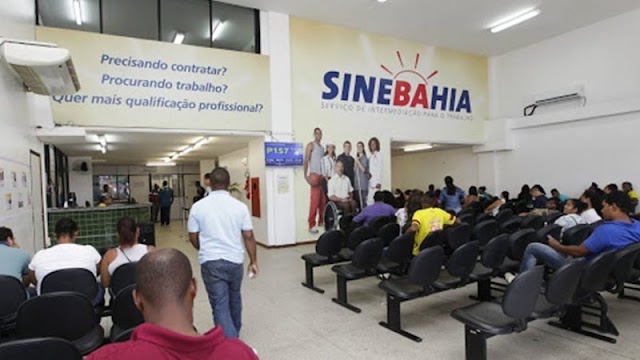 SineBahia oferta 47 vagas de emprego em Salvador nesta quarta-feira (26)