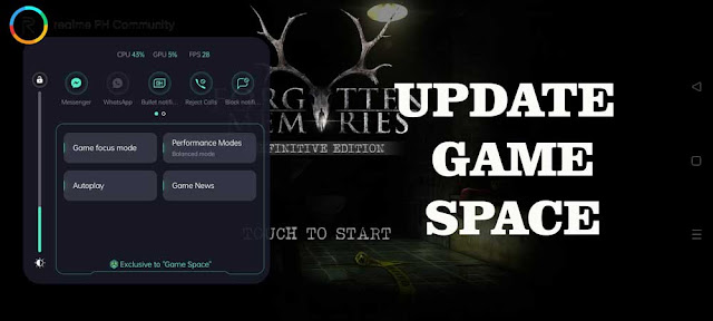 Update Game Space Realme
