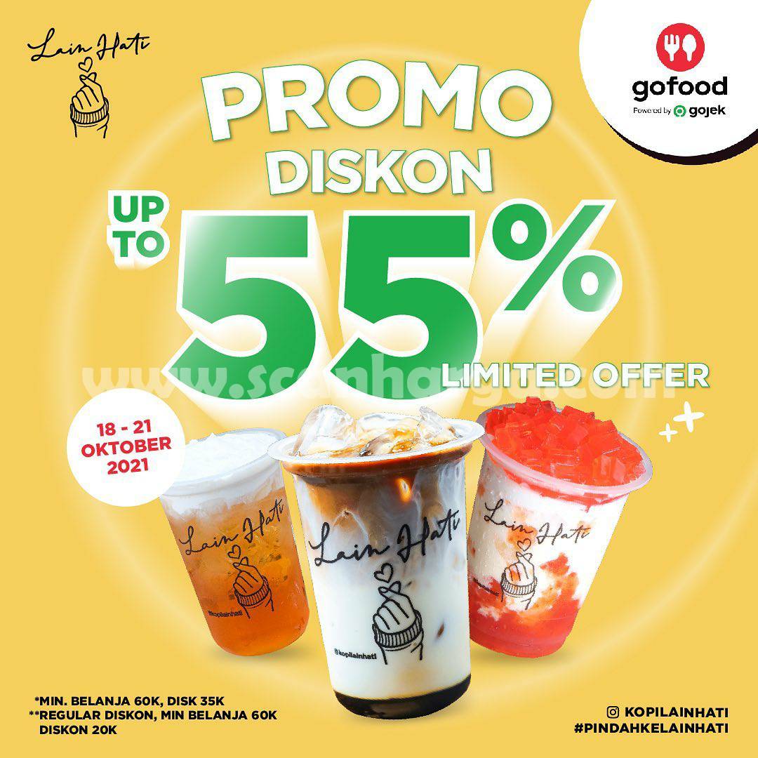 Promo Kopi Lain Hati Diskon Up to 55% Pesan via Gofood