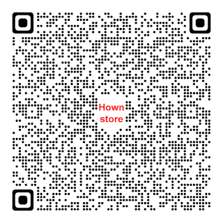 Hown - store all in QR code hown-store.blogspot.com