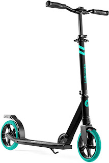 LaScoota Luxury Scooter for Teens, Youth & Adults Ages 6+ I Lightweight & Big Sturdy Wheels for Kids, Teen and Adults. A Foldable Kick Scooter for Indoor & Outdoor Fun. Great Gift & Toy. Up to 220 lbs