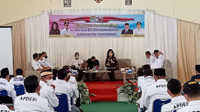 Road Show Kejari Kabupaten Tangerang, Kades selewengkan ADD akan di tindak tegas 