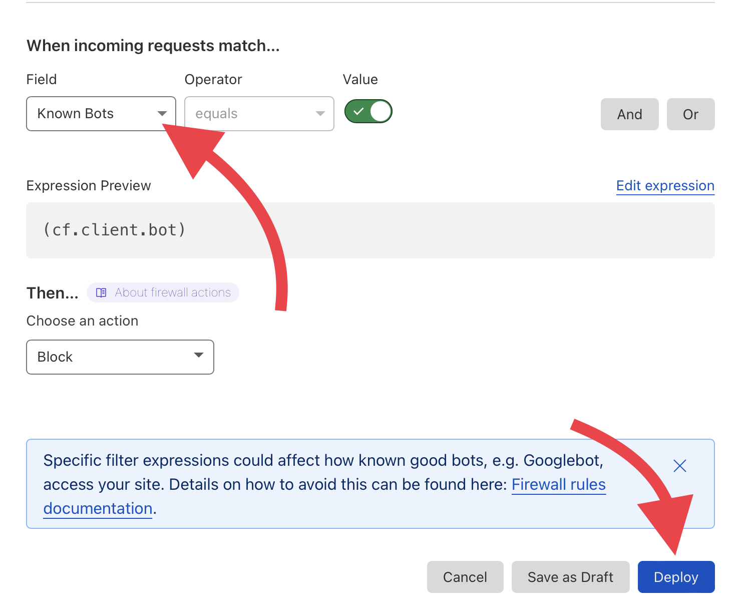 Block Search engines index websites with Cloudflare