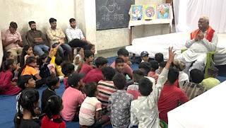 बाल संस्कार केन्द्र का वार्षिकोत्सव मनाया 