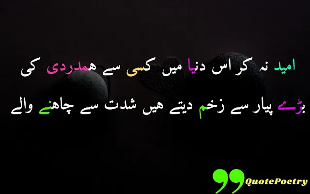 2 Line Poetry In Urdu (Sad, Love, Romantic) | 2 Line Shayari Urdu