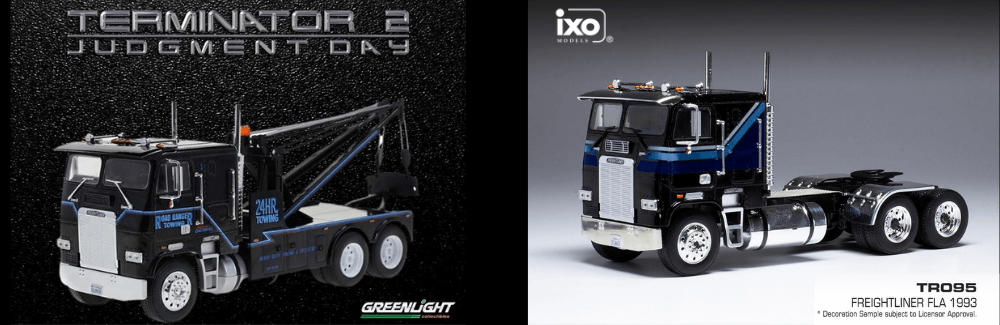 freightliner fla 1:43 terminator greenlight