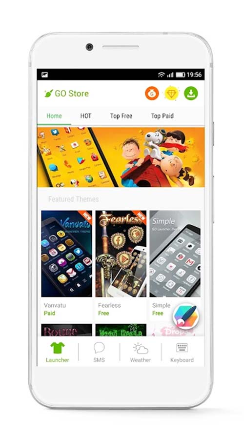 Tải GO Launcher EX: Chủ đề & hình nền điện thoại Android a3