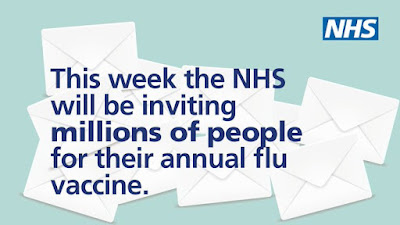 This week the NHS will be inviting millions of people for a flu vaccination