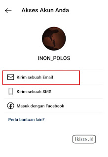 cara memulihkan akun Instagram lupa password dan email