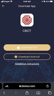 CBOT Download Page Mobile Screenshot