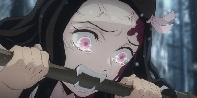 PORQUE A NEZUKO USA UM BAMBU NA BOCA EM DEMON SLAYER