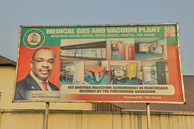 Ibom Gas Plant at Infectious Diseases and Control Center, Ituk Mbang