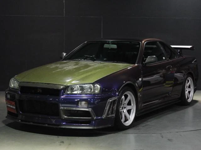 BNR34-00655 Midnight Purple III R34 GT-R Blacklisted by Florida Soho Imports