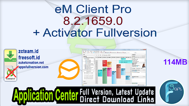 eM Client Pro 8.2.1659.0 + Activator Fullversion