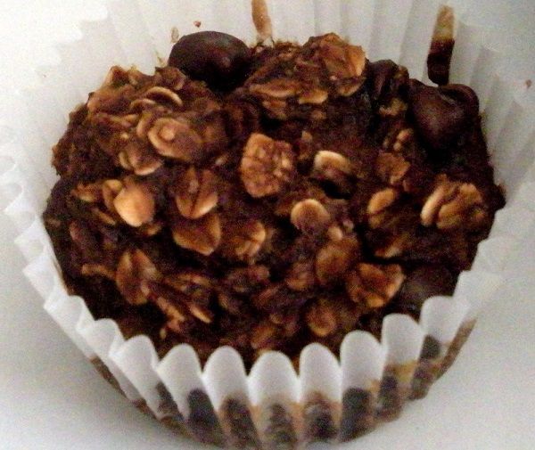 Almost Sugar-free, Gluten-free Super Chocolate "Muffins" 5