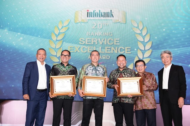 Bank Kalsel Raih Penghargaan Banking Service Exellence 2023 