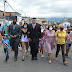 Caminata y misa en la Iglesia Santa Bárbara de Rubio del nuevo Alcalde del Municipio Junín