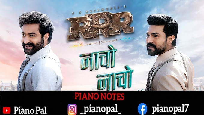 Naacho Naacho Song MIDI File | RRR | Vishal Mishra | Rahul Sipligunj | Ram Charan | NTR | Free Download | By Piano Pal