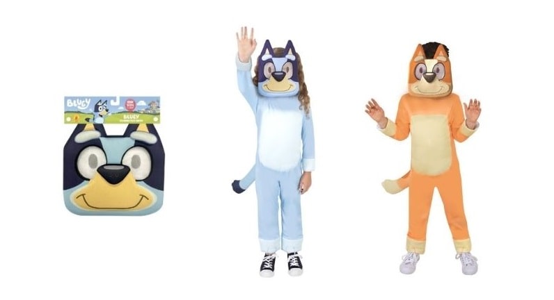 bluey dress up costumes for kids