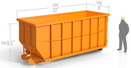 rental dumpster ca