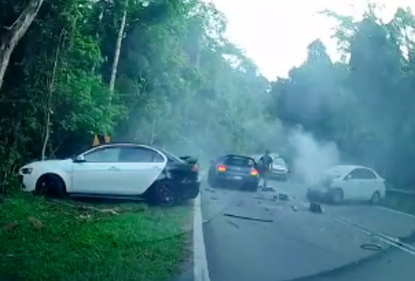 Kemalangan Di Ulu Yam Akibat Pandu Melulu Dan Laju