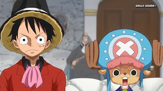 ワンピースアニメ WCI編 828話 チョッパー ルフィ Monkey D. Luffy | ONE PIECE ホールケーキアイランド編