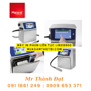 Linx 8900 , Máy in phun liên tục, Macsa ID VIETNAM