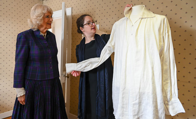 The Duchess was delighted with the Austen home tour