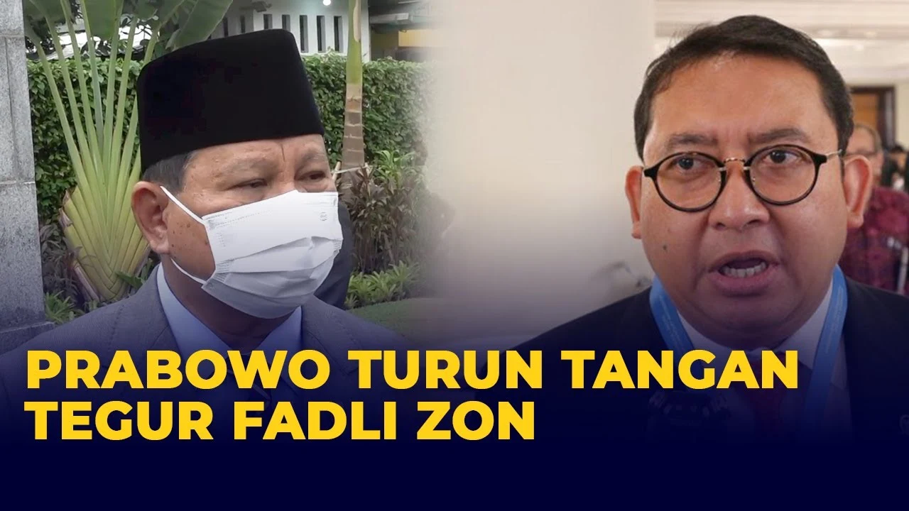 Bukan Gegara Sindir Jokowi, Pengamat Ungkap Dua Hal Ini Jadi Penyebab Prabowo Tegur Fadli Zon