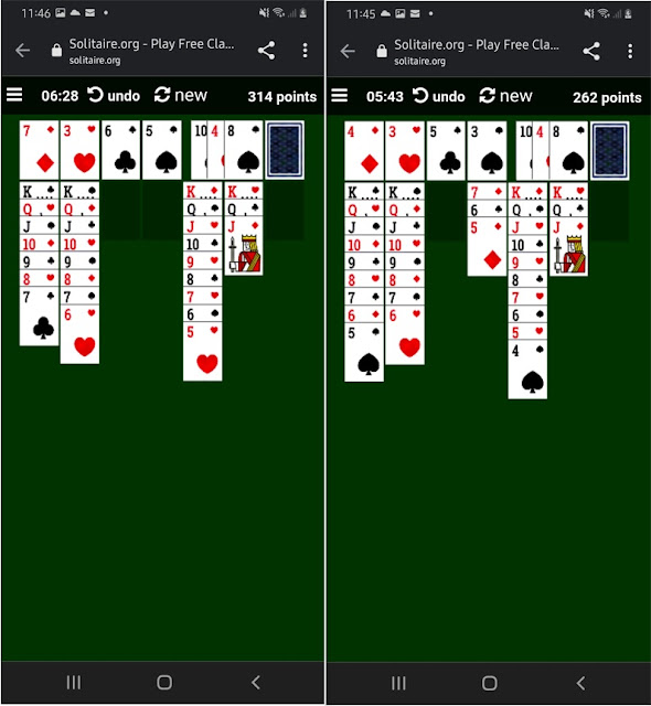 Classic Solitaire game