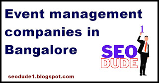 Event management companies in bangalore