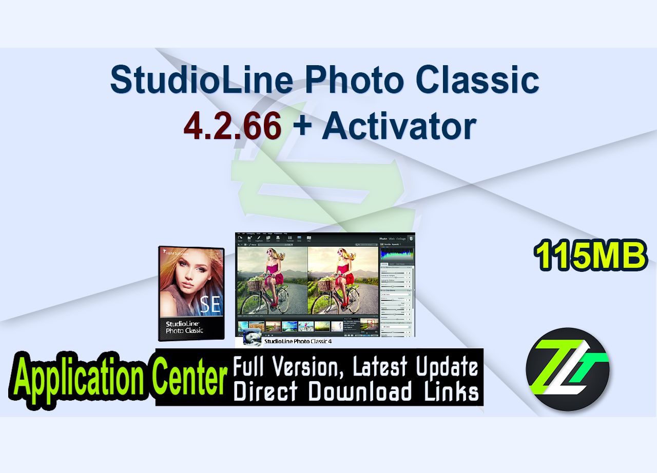 StudioLine Photo Classic 4.2.66 + Activator