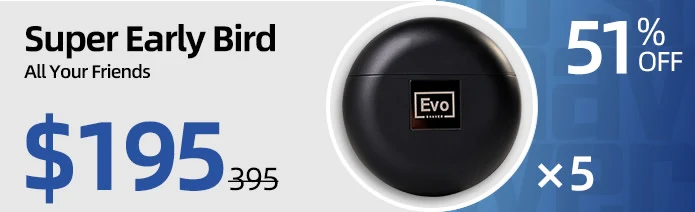 EVO Shaver 2.0: Most Portable&Powerful Shaver Ever