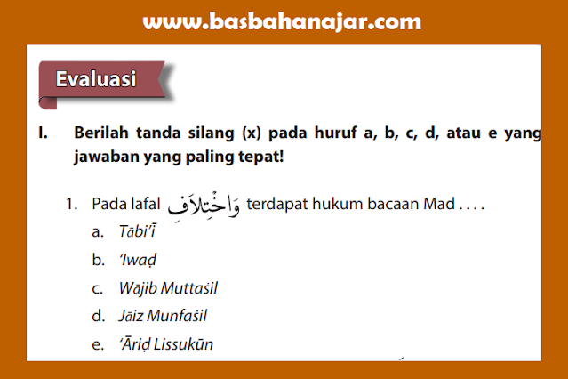 Kunci Jawaban PAI Kelas 12 Halaman 57 - 58 Evaluasi Bab 3