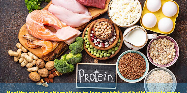 Healthy protein alternatives to lose weight and build muscle mass