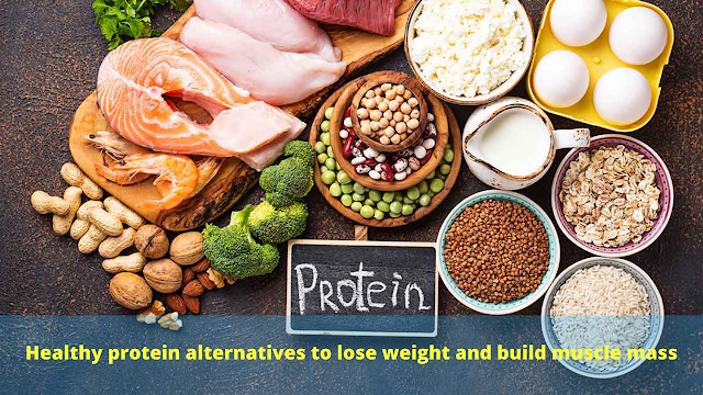 Healthy protein alternatives to lose weight and build muscle mass